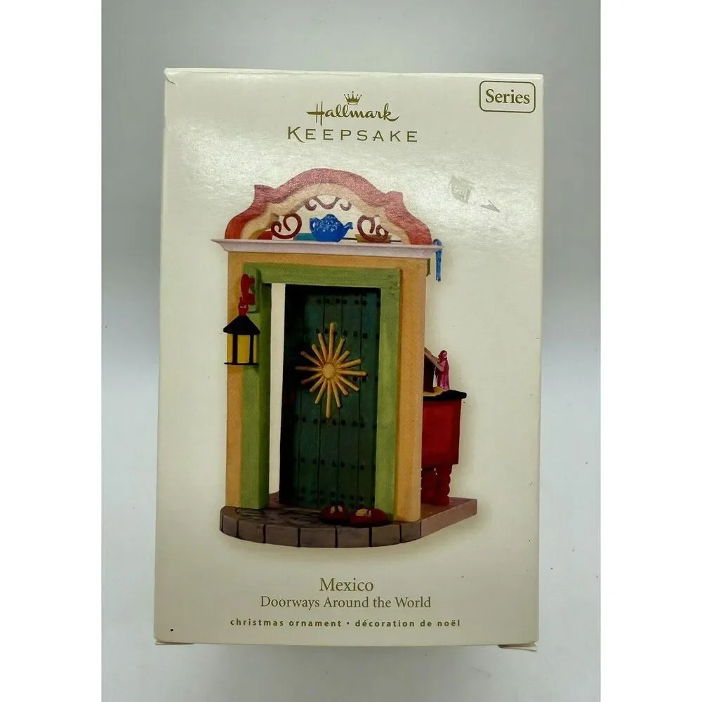 2008 Doorways Around the World Series #2 Mexico Hallmark Keepsake Ornament NWT